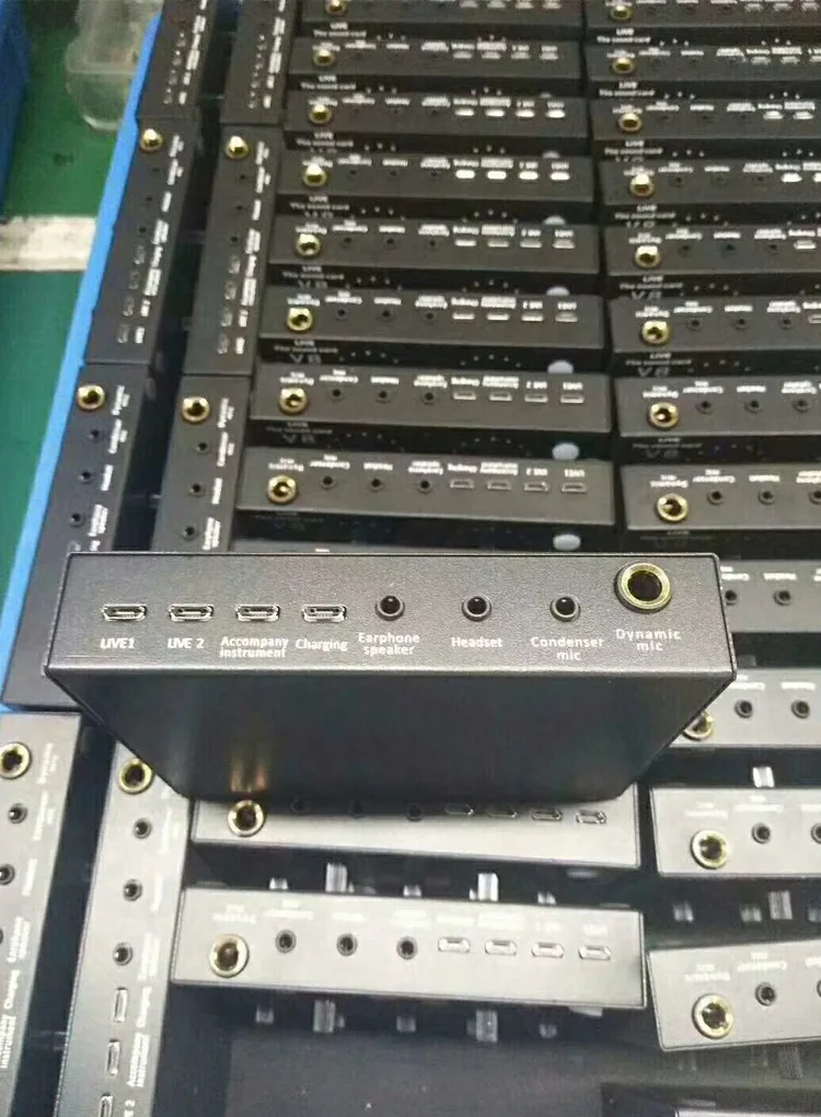 Live sound card V8 mobile phone computer karaoke
