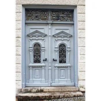 

Custom washable wrinkle free castle texture door photography backdrops for party photo studio portrait backgrounds props F-1556