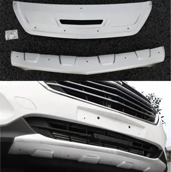 

For Chevrolet EQUINOX 2017.2018 Front + Rear Bumper Diffuser Stainless steel Bumpers Guard skid plate car accessories