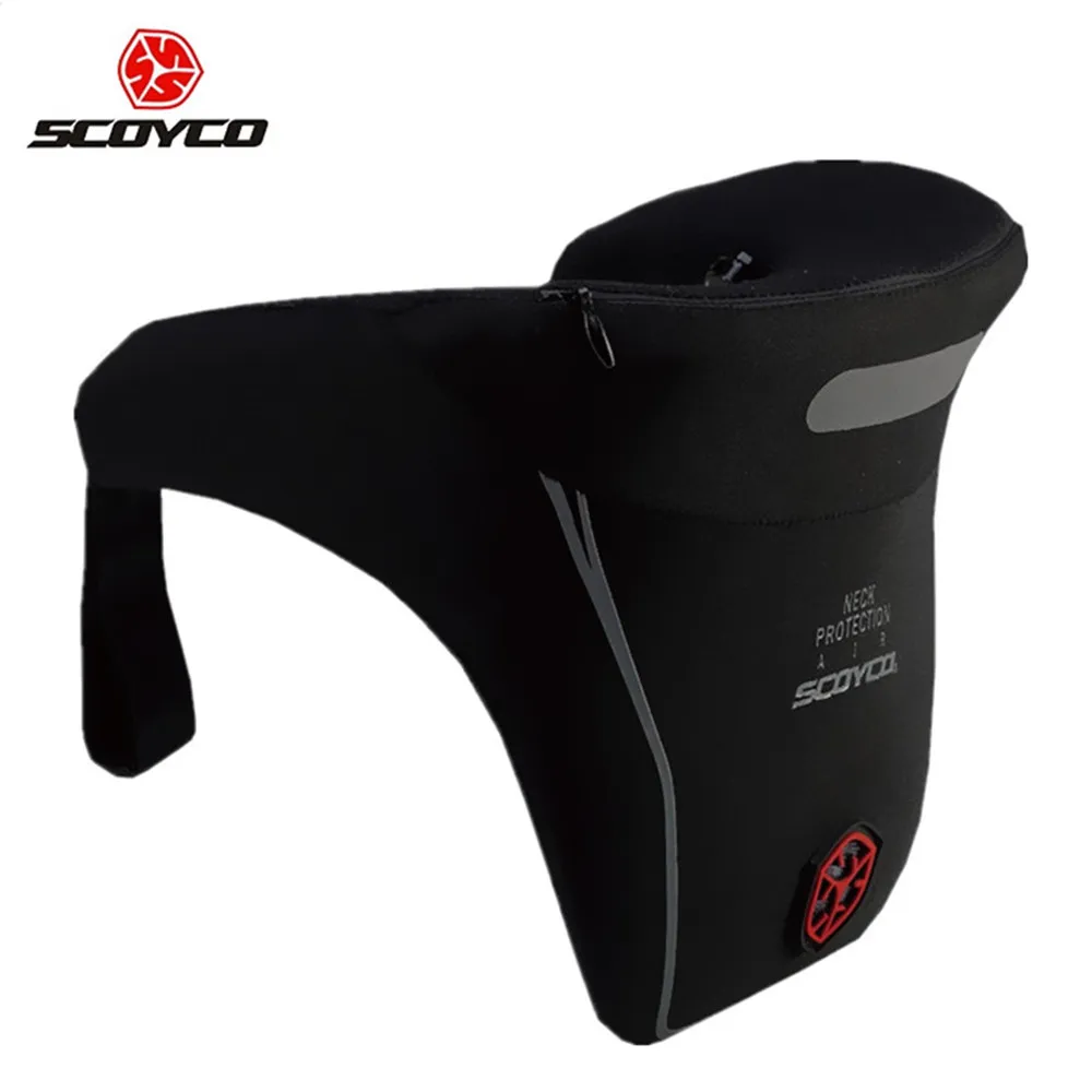 

SCOYCO N04 Motocross Motorcycle PU Neck Brace Racing Protective Safety Gear Off Road Automobiles Neck Support
