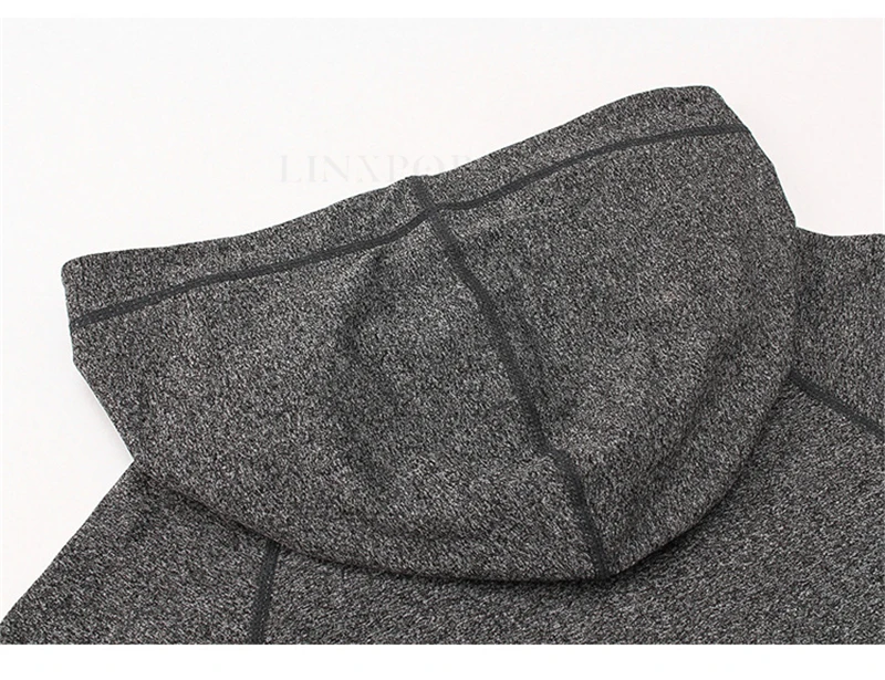secagem rápida terno de pista camisas com zíper