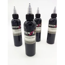 1 бутылка черные чернила татуировки 120 мл Перманентный макияж микропигмент для боди-арт тату живопись Косметика Перманентный макияж Пигмент