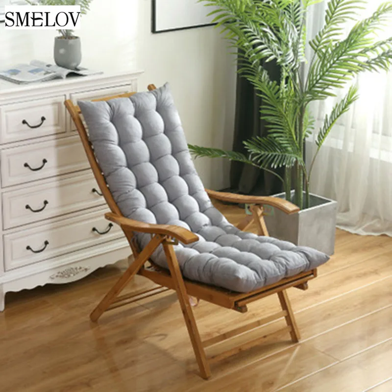 

Universal Relax rocking chair cushion soft long Chair Tatami Mat Lounger Recliner beach chair Sofa Cushion Pad Window Floor Mat