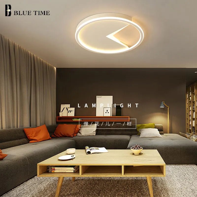 

Creative Acrylic Modern Led Ceiling Lights For Living room Dining room Bedroom AC110V 220V Fashion Round Ceiling Lamp Lustures