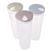 Высокий Еда коробка для хранения спагетти Лапша контейнер зерна Крупы jar герметичной утечки Цвет случайный C42