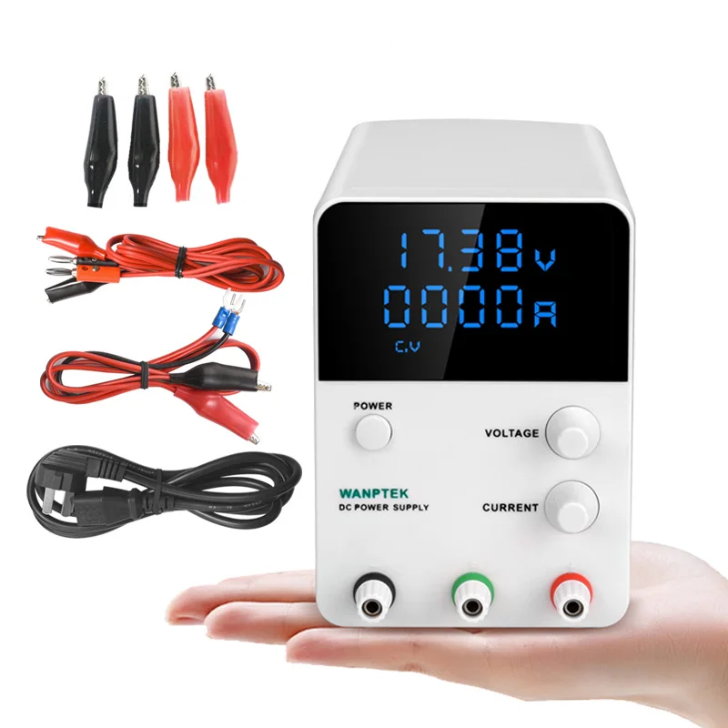 Wanptek ajustable fuente de alimentación dc GPS3010D Variable 30 V 10A regulado el módulo de potencia de conmutación Digital de laboratorio de la fuente de alimentación - 2