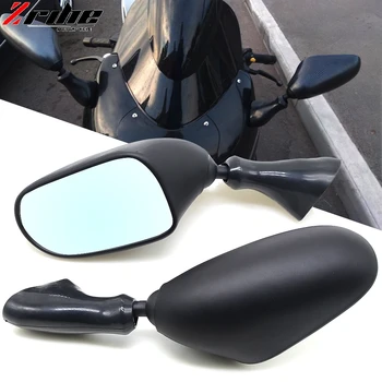 

For Suzuki Katana GSX 600F 750F GSX600F GSX750F 1998-2002 Side Rear View Mirrors Black Carbon Fiber Motorcycle Accessories GSX