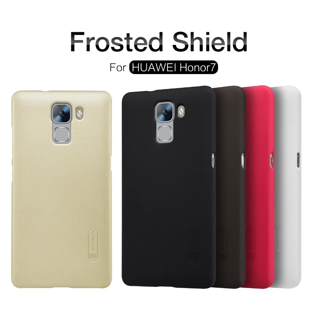  Huawei Honor 7 case cover NILLKIN Super Frosted Shield case for Huawei Honor 7 + free screen protector and Retail package 