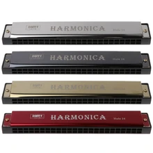 Professional 24 Hole Harmonica Mouth Metal Organ for Beginners Dropshipping