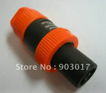 

24 Pcs Speakon Male Plug 4 Pin Compatible Audio Cable Connector Length Red Color 7cm YL5288