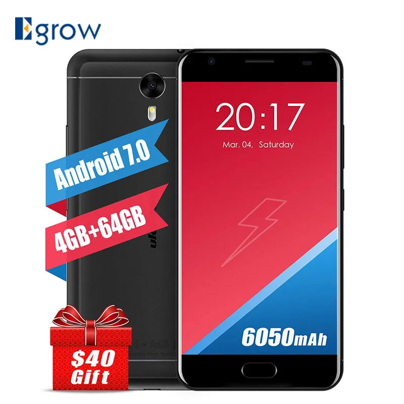 Ulefone Power 2 Smartphone 4G LTE 5 5 1920 1080pixel MTK6750T Octa Core Android 7 0