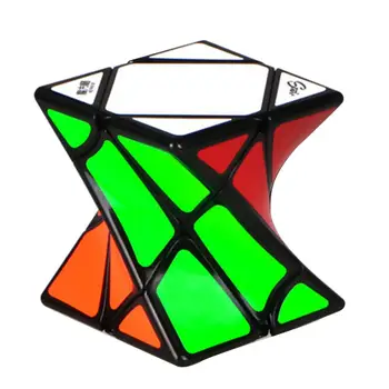 

2019 New Arrivals QiYi Mofangge Torsion Magic Cube Puzzle Toy for Competition-white -black