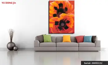 

Georgia OKeeffe Flower Abstract oil Painting Drawing art Spray Unframed Canvas airbrush wire wall Waterproof hologram20093152