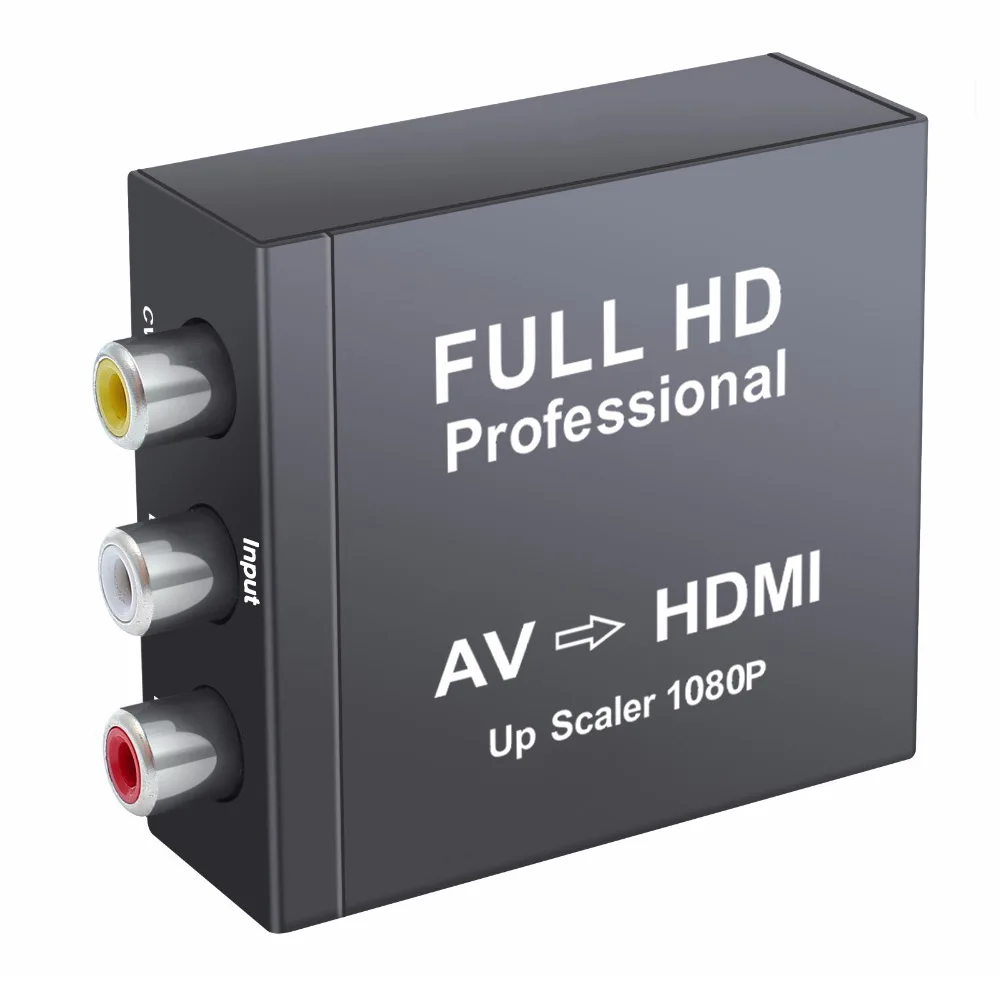AV to HDMI Converter RCA Composite CVBS AV to HDMI Video Audio