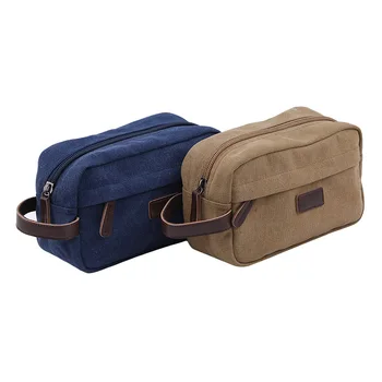 

Travel Canvas Cosmetic Bag Multifunction Handbag Ladies Mens Hand Bag