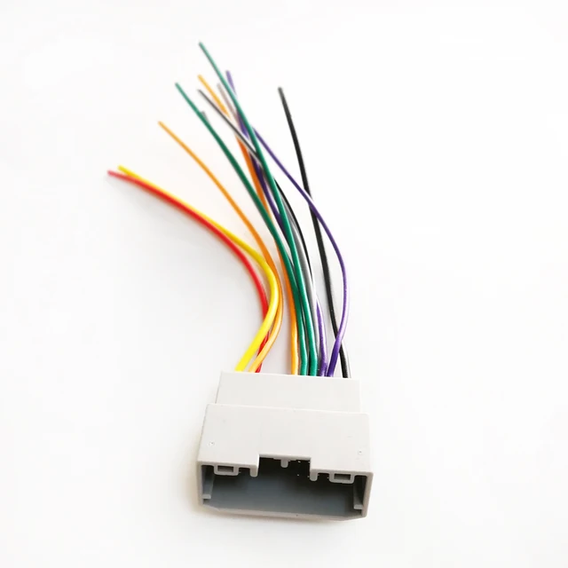 us $2 81 6% off biurlink wiring harness plugs car stereo cd player wire harness cable for chrysler for jeep in cables, adapters \u0026 sockets from CD Player Power Supply