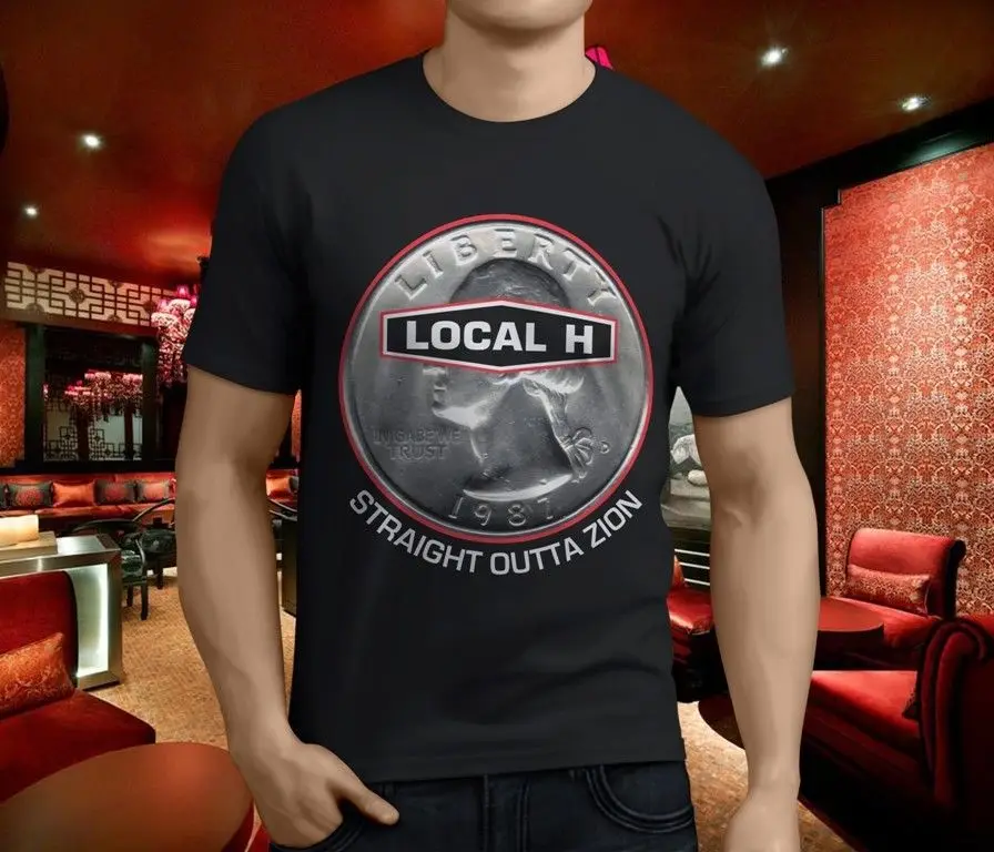 Sraight Outta Zion Post Grunge Hole Mad Season Men's Black