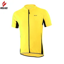 ARSUXEO – maillot de cyclisme pour hommes et femmes, vêtements de vélo, chemises de sport, à manches courtes, avec Logo réfléchissant, 2018