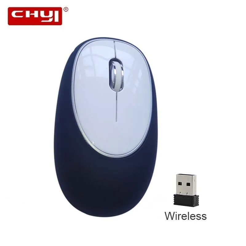 CHYI 2,4G Беспроводная мини-мышь 1200 dpi USB оптическая маленькая мышь мягкий силикагель компьютер 3D Mause для ПК ноутбука