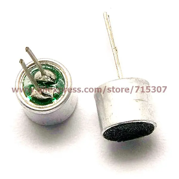 

PHISCALE 50pcs 6*5/ 6x5mm capacitive/ electret mic/ pickup/ microphone