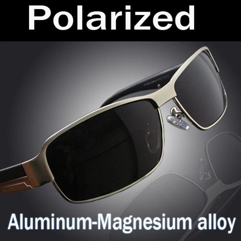 Классические поляризованные очки для вождения, улучшенный фирменный дизайн, мужские зеркальные солнцезащитные очки, мужские винтажные солнцезащитные очки, поляризованные очки 8485