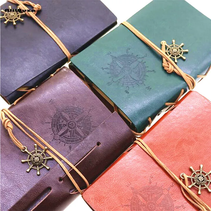 

Wholesale Office Stationery 1pcs 80 Sheets Of Paper, 160 Pages 185 * 130mm Big Style Pirate Ship Notebook Business Office