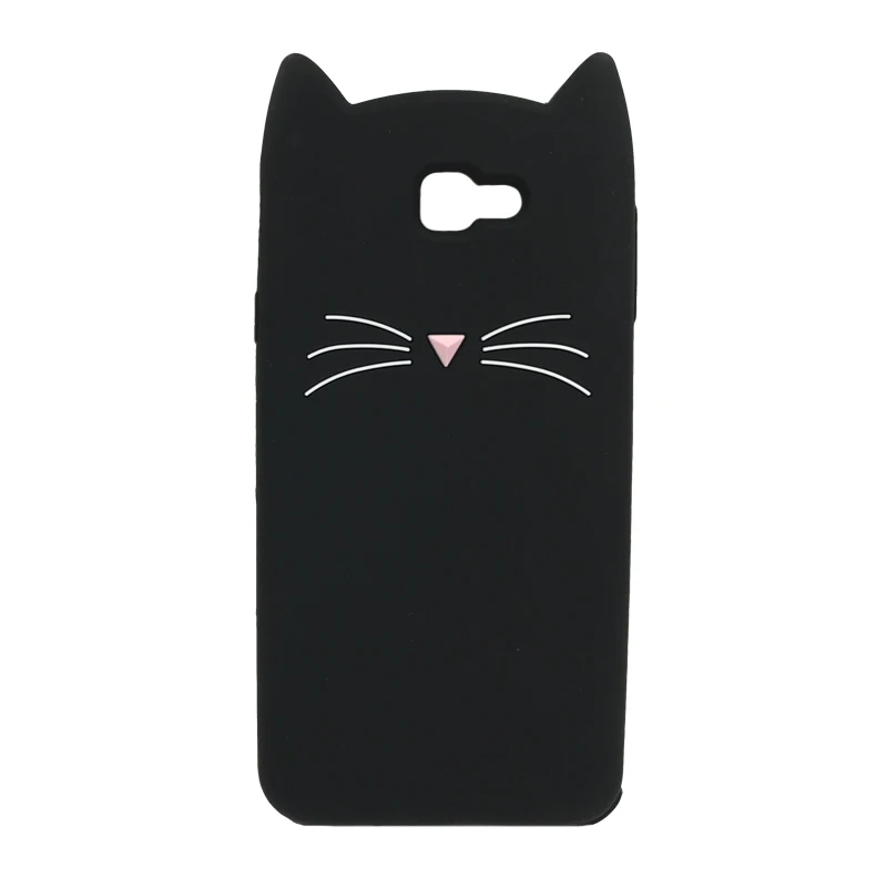 Cute Cartoon 3D Unicorn Cat Case For Samsung Galaxy A3 2017 Coque 
