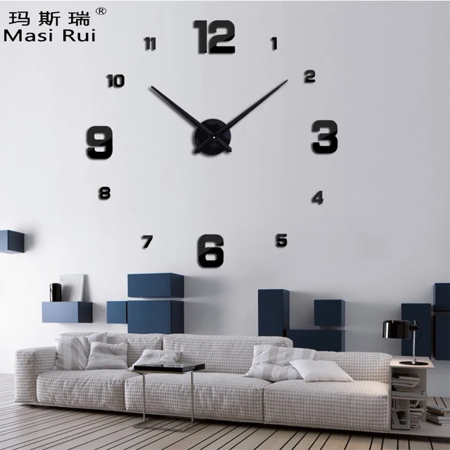 2017 New Arrival Real Wall Clock Modern Design Rushed Quartz 2017 New Arrival Real Wall Clock Modern Design Rushed Quartz Clocks Fashion Watches Mirror