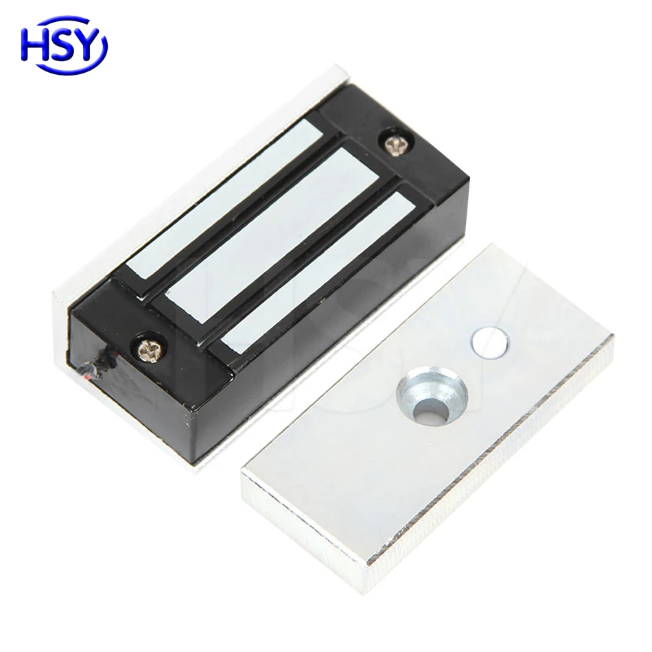 HSY Mini 60kgs 120lbs DC12V электрический магнитный дверной замок для шкафа