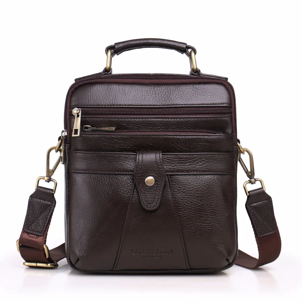 Men's Small Leather Cross Body Bags Literacy Basics