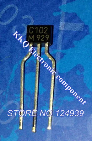 KRC102M C102M 2SC102 KRC102 TO 92S 100PCS Silicon Transistor Built in ...
