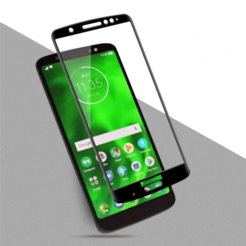 REY Pack 2X Pellicola Salvaschermo Per Motorola Moto G6 Play - Foto 7