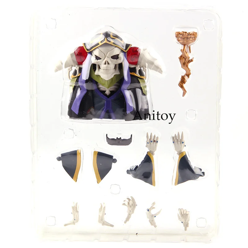 Ainz Ooal платье Nendoroid 631 10-летие ПВХ Хорошая улыбка компании Nendoroid фигурка Коллекционная модель игрушки - Цвет: in bag