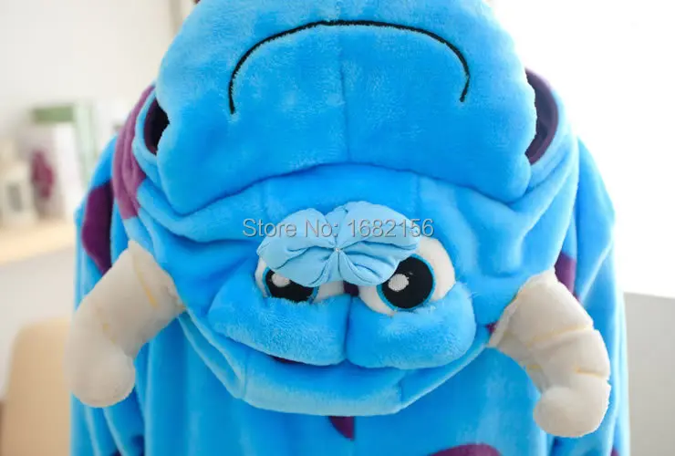 Kigurumi Blue Monster University Onesies Pajamas
