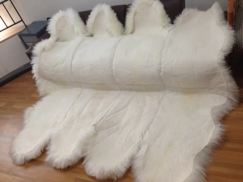 Real Sheepskin Rug Roselawnlutheran Aliexpress Com Genuine Real Australian Sheepskin Rug Octo