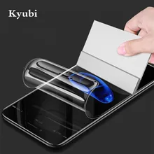 Мягкая защитная пленка на весь экран для samsung Note 9 note 8 A3 A5 A7 J3 J5 J7 Prime Гидрогелевая Защитная мягкая пленка