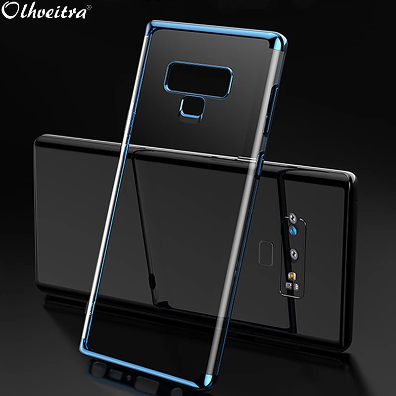 

Clear TPU Back Cover For Samsung Note 9 Case TPU Protective Shell Soft Silicon Ultra Thin Case For Samsung Galaxy Note 9 Fundas