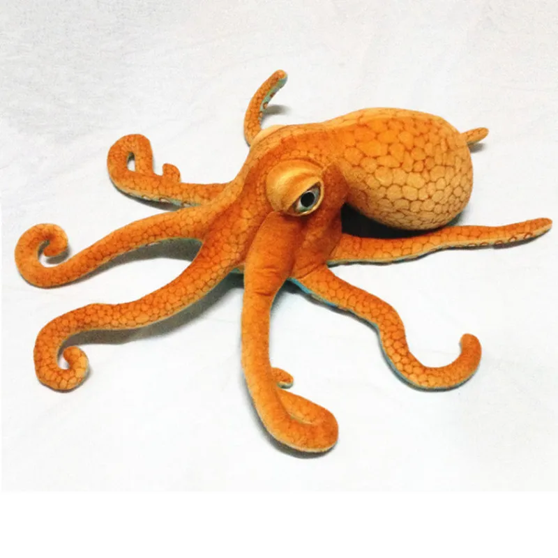 80 см Моделирование животных реалистичные осьминог плюшевые игрушки пледы Подушка креативный фаршированный счастливый рыба океан животное кукла украшение подарок