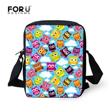 Известный бренд женские сумки-мессенджеры высокого качества Kawaii сова печатных мини сумки через плечо для дам маленькие сумки на плечо Bolsos