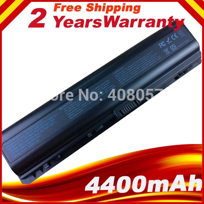 6 Cell Batteria Per Hp Pavilion Dv2000 Dv6000 G6000 G7000 Compaq Presario V3000 V6000 A900 C700 F500 F700