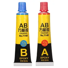 2 pcs/set Epoxy Resin Contact Adhesive Super Glue For Glass Metal Ceramic Stationery Office Material School Supplies 6703