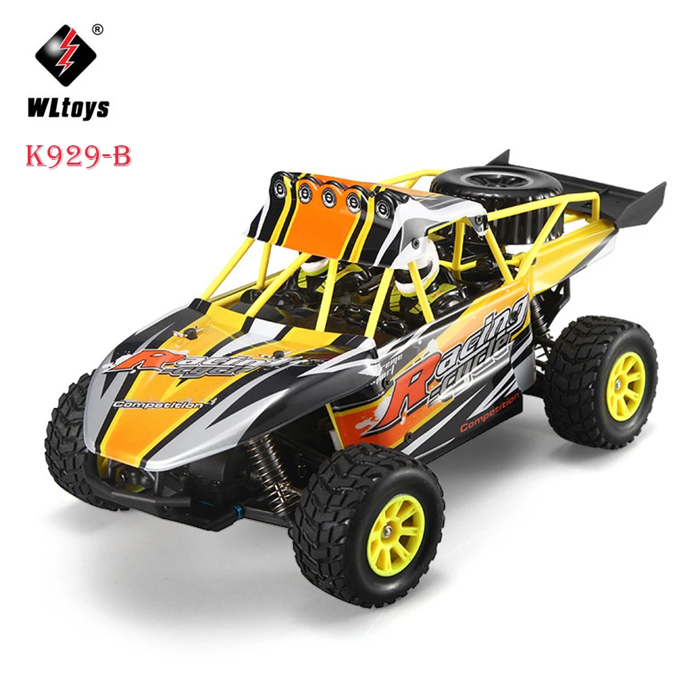 118 RC Racing Car Wltoys K929B 2.4G Remote Control Car Full scale 4WD Top speed 70km/h Drive