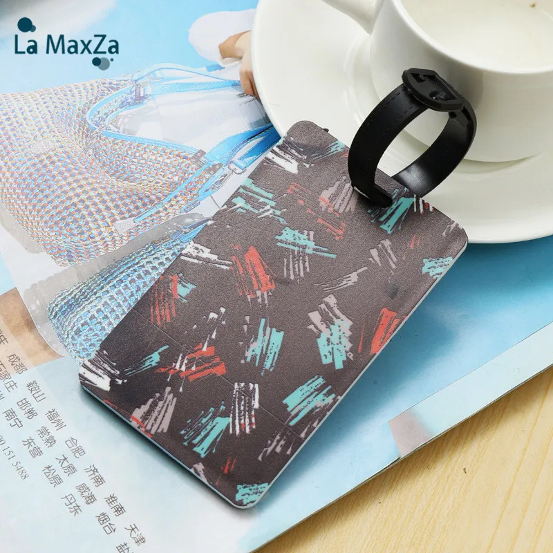 Silicone Factory Direct Selling Etiquette Bagage Luggage Tag for Travel Reizen Accessoires Kofferlabel Viaggio Travel Accessorie