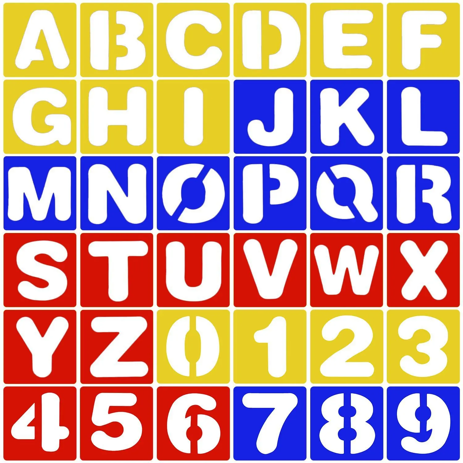 

1 set Letter Alphabet&Numbers ruler Hollow Layering Stencils For Wall Painting Scrapbooking Stamping Embossing Album Decor