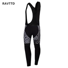 Зимние флисовые мужские и женские мягкие длинные велосипедные брюки для велоспорта высококачественные велосипедные колготки Mtb Ropa Pantalon Ciclismo Invierno