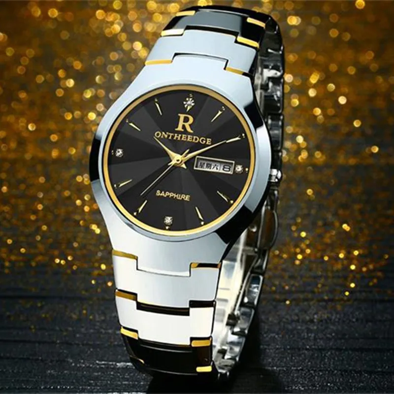 

Relogio Masculino Top Brand Men Watch Tungsten Steel crystal waterproof Quartz Wristwatch men ultra thin couple student watches