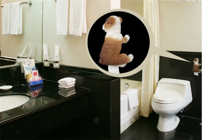 Мопс, держатель для туалетной бумаги в рулонах, бульдог, держатель для туалетной бумаги, креативный животный держатель для бумажных полотенец