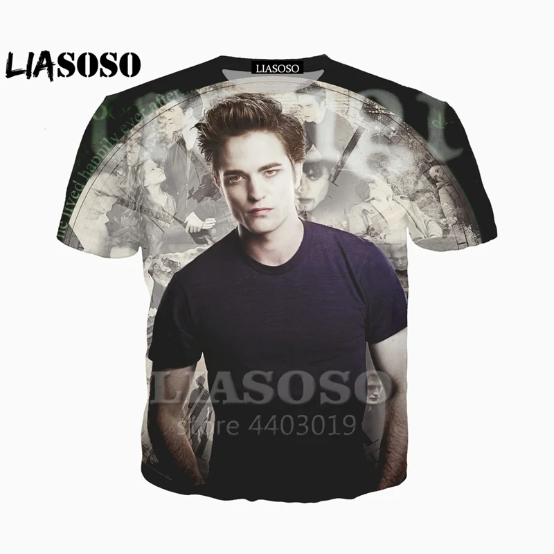 

LIASOSO New Movie Twilight Tees 3D Print t shirt/Hoodie/Sweatshirt Unisex Funny streetwear Harajuku Tops hoodies A050-81