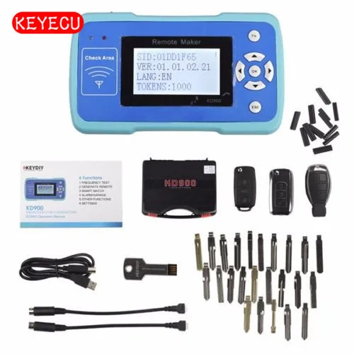 

Keyecu Original KEYDIY KD900 Remote Maker the Best Tool for Remote Control World Update