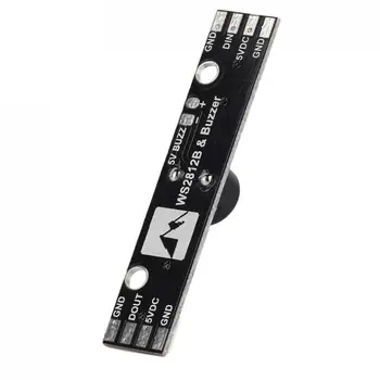 

WS2812B LED & 5V Active Buzzer 6xRGB Chips LED Indicator For Matek NAZE32 Skyline32 Flight Control